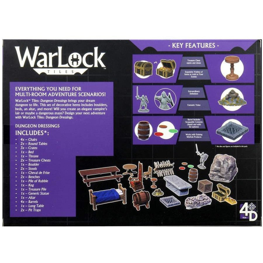 4D Warlock Tiles - Dungeon Dressings ( 16505 )