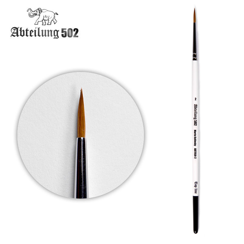 Abteilung 502 - Top Line Marta Kolinsky Brush - Size 2