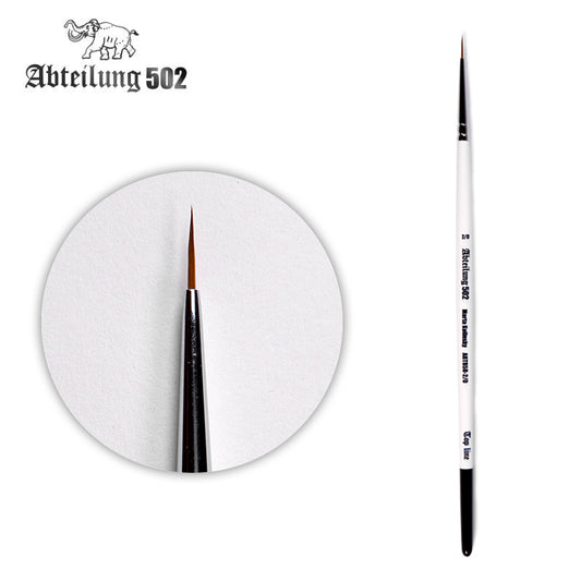 Abteilung 502 - Top Line Marta Kolinsky Brush - Size 00