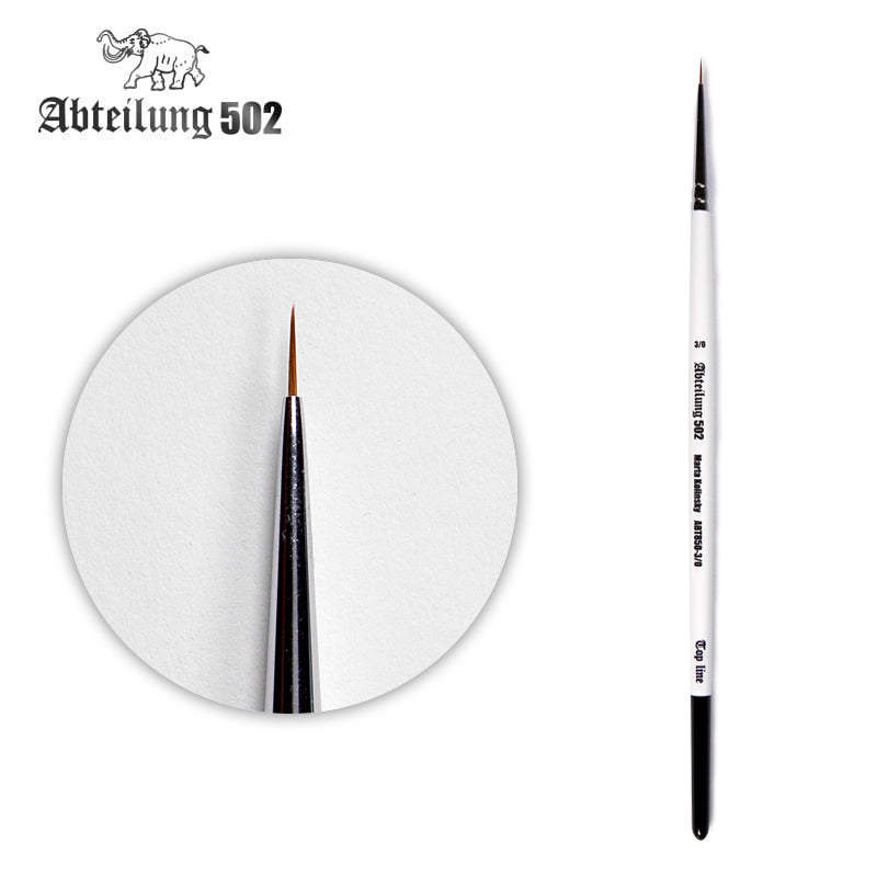 Abteilung 502 - Top Line Marta Kolinsky Brush - Size 000