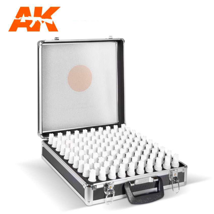 AK Acrylic 3G - Briefcase 100 Colors Full Range ( AK11702 )