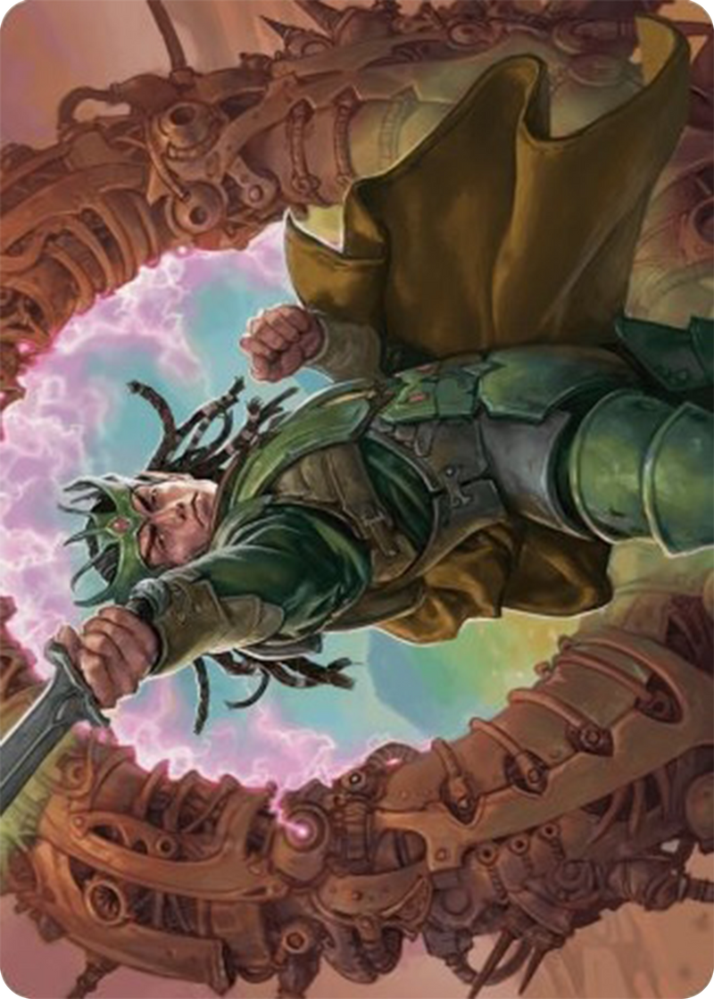 Eladamri, Korvecdal Art Card [Modern Horizons 3 Art Series]