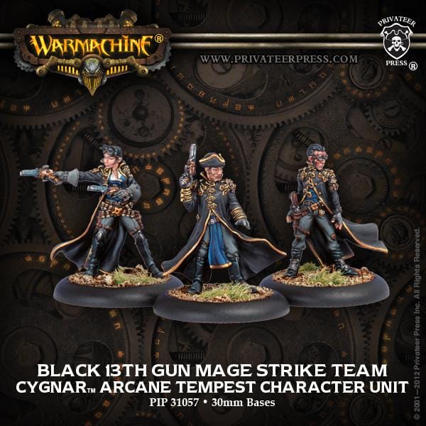 Black 13th Gun Mage Strike Team - pip31057-R - Used