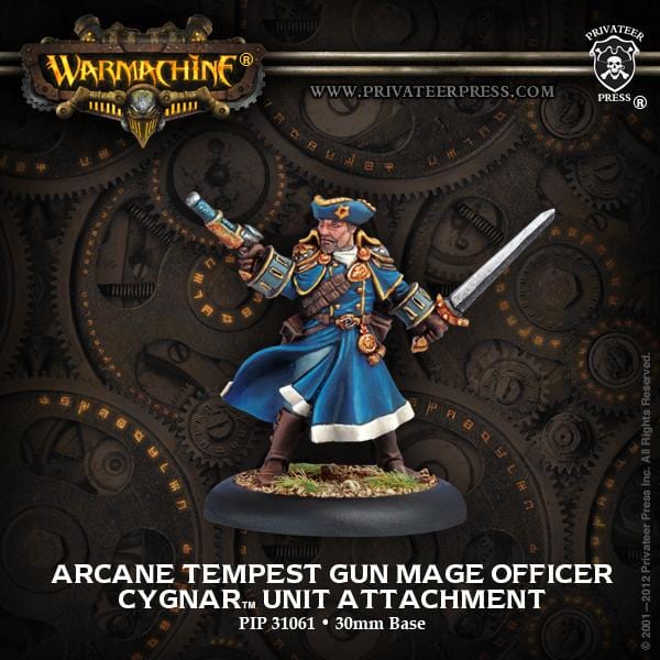 Arcane Tempest Gun Mage Officer - pip31061 - Used