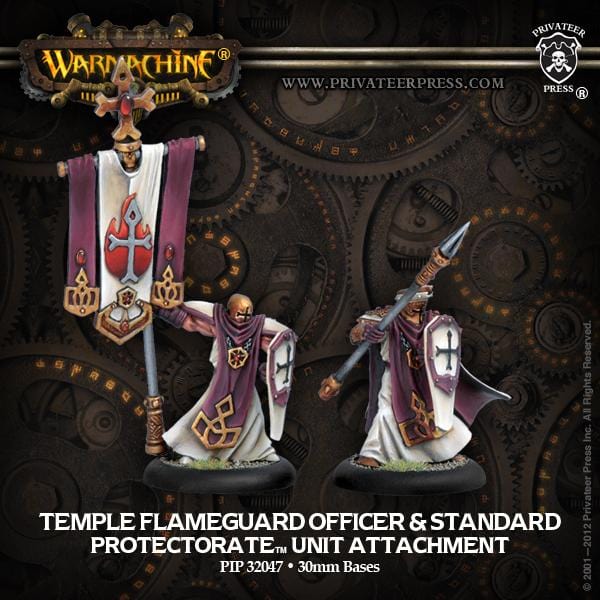 Temple Flameguard Officer Standard Bearer - pip32047