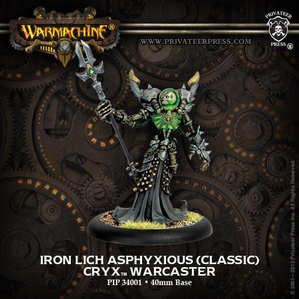 Iron Lich Asphyxious (Classic) - pip34001-R - Used