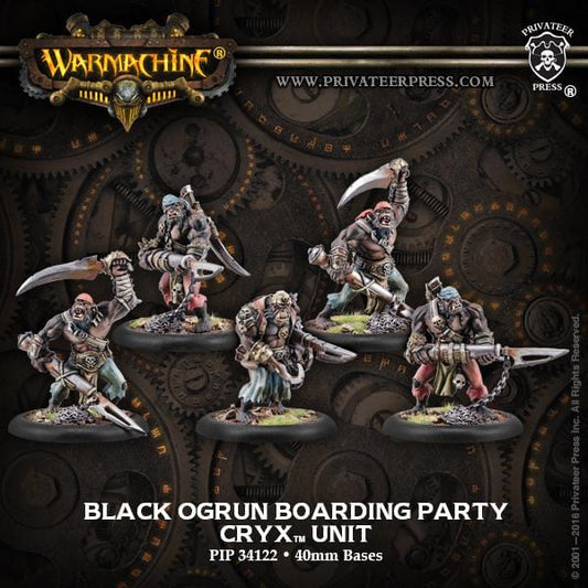 Black Ogrun Boarding Party (5) (Metal) - pip34122