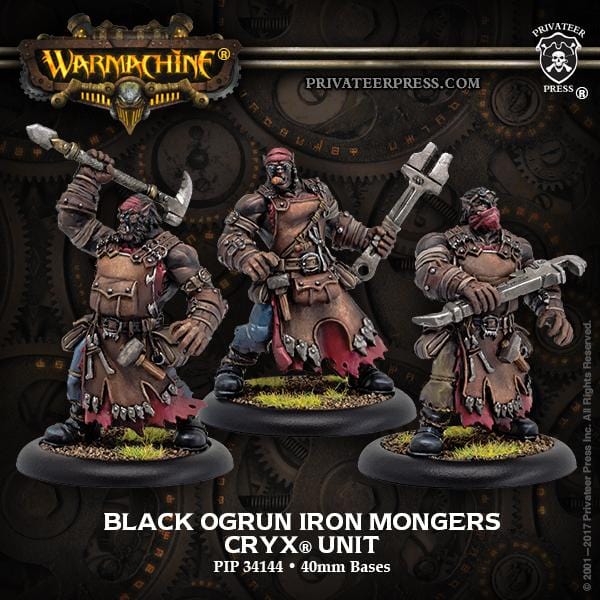 Black Ogrun Iron Mongers (3) - pip34144