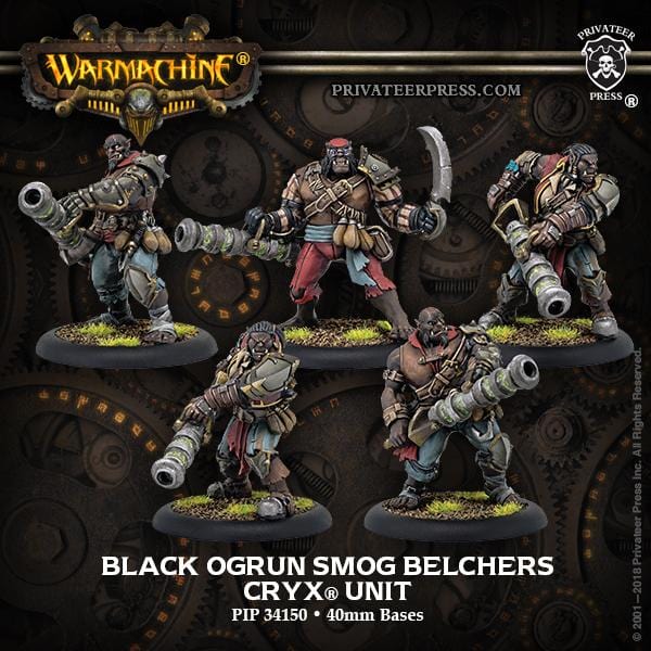 Black Ogrun Smog Belchers (5) - pip34150