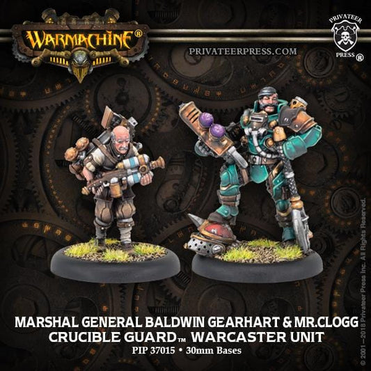 Crucible Guard Marshal General Baldwin Gearhart & Mr. Clogg - pip37015