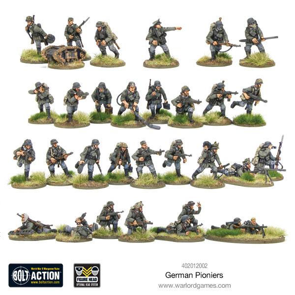 Bolt Action - German Pioniers ( 402012002 )