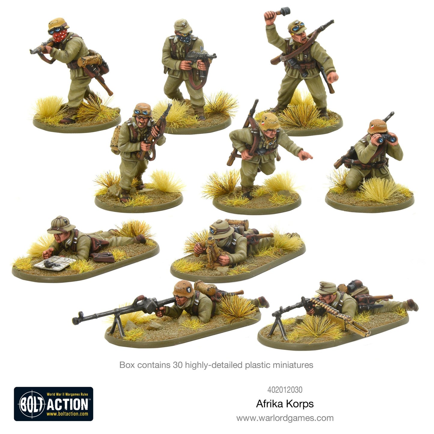 Bolt Action - Afrika Korps Infantry (402012030)