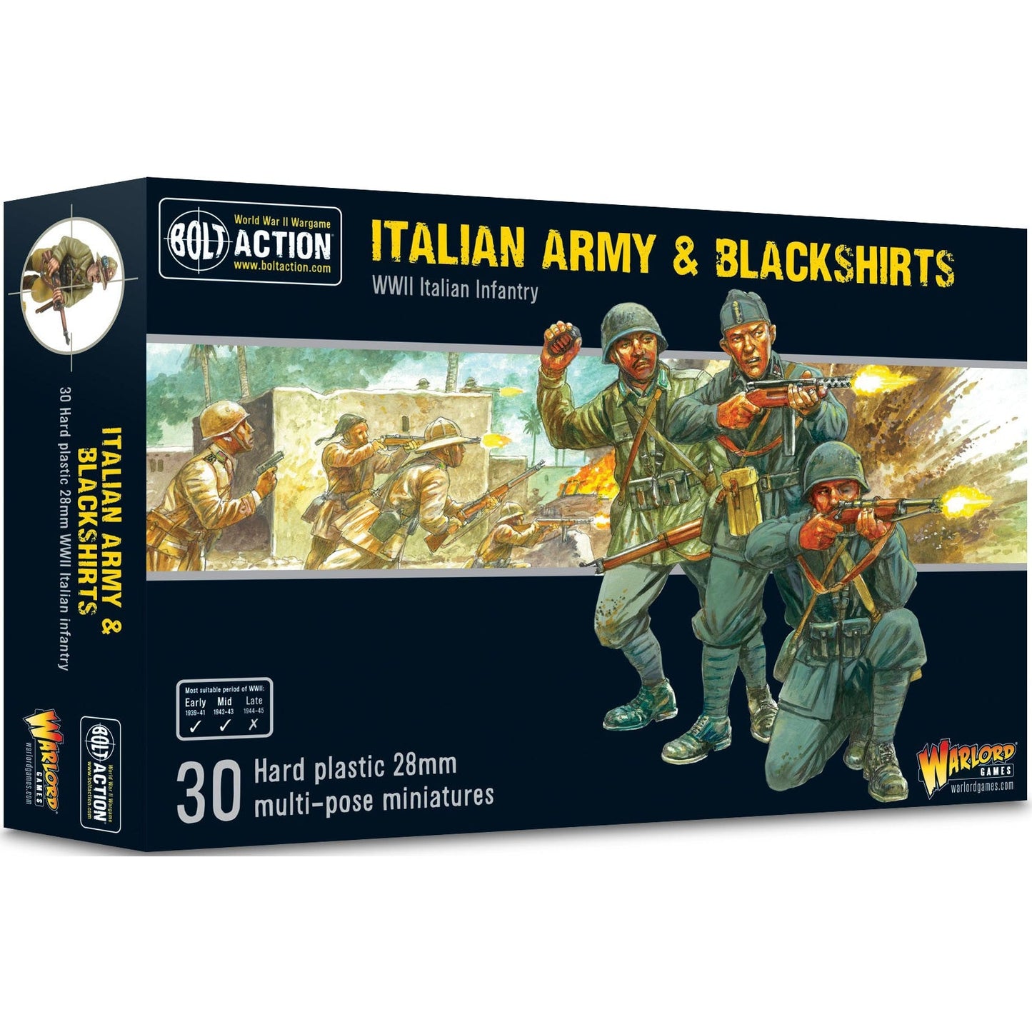 Bolt Action Italian Army & Blackshirts Infantry ( 402015801 )