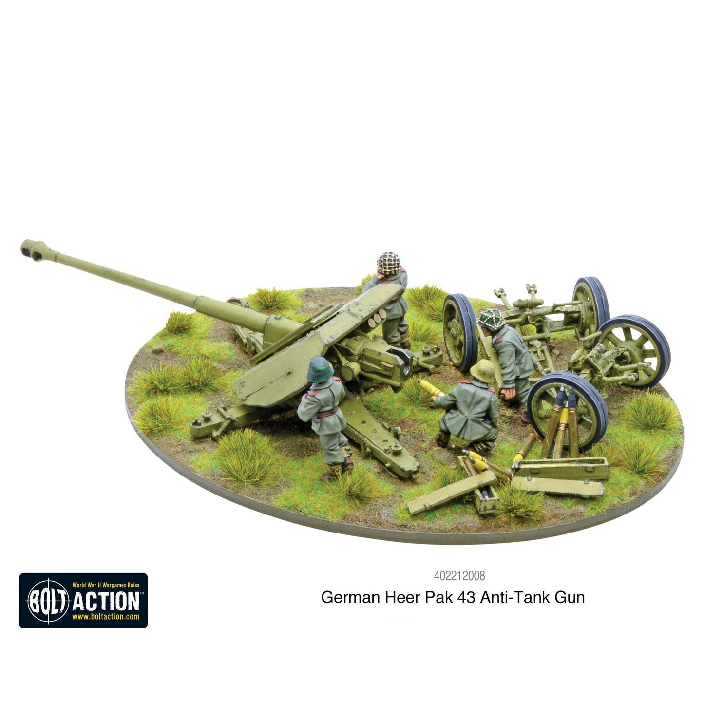 German Heer Pak 43 Anti-Tank Gun ( 402212008 )