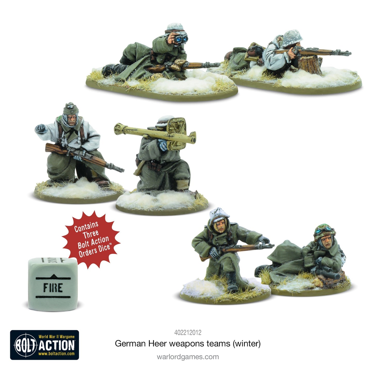 German Heer Weapons Teams (Winter)(402212012)