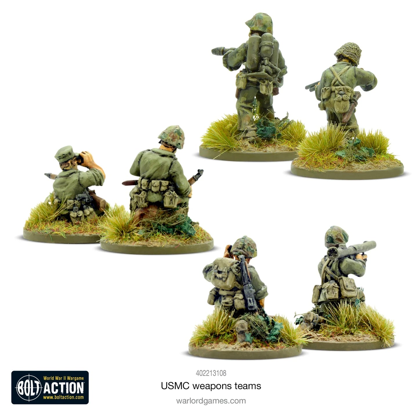 Bolt Action US Marines (USMC) Weapons Teams ( 402213108 )