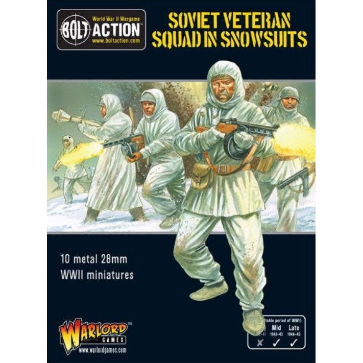 Bolt Action Soviet Veteran Squad in Snowsuits ( 402214001 )