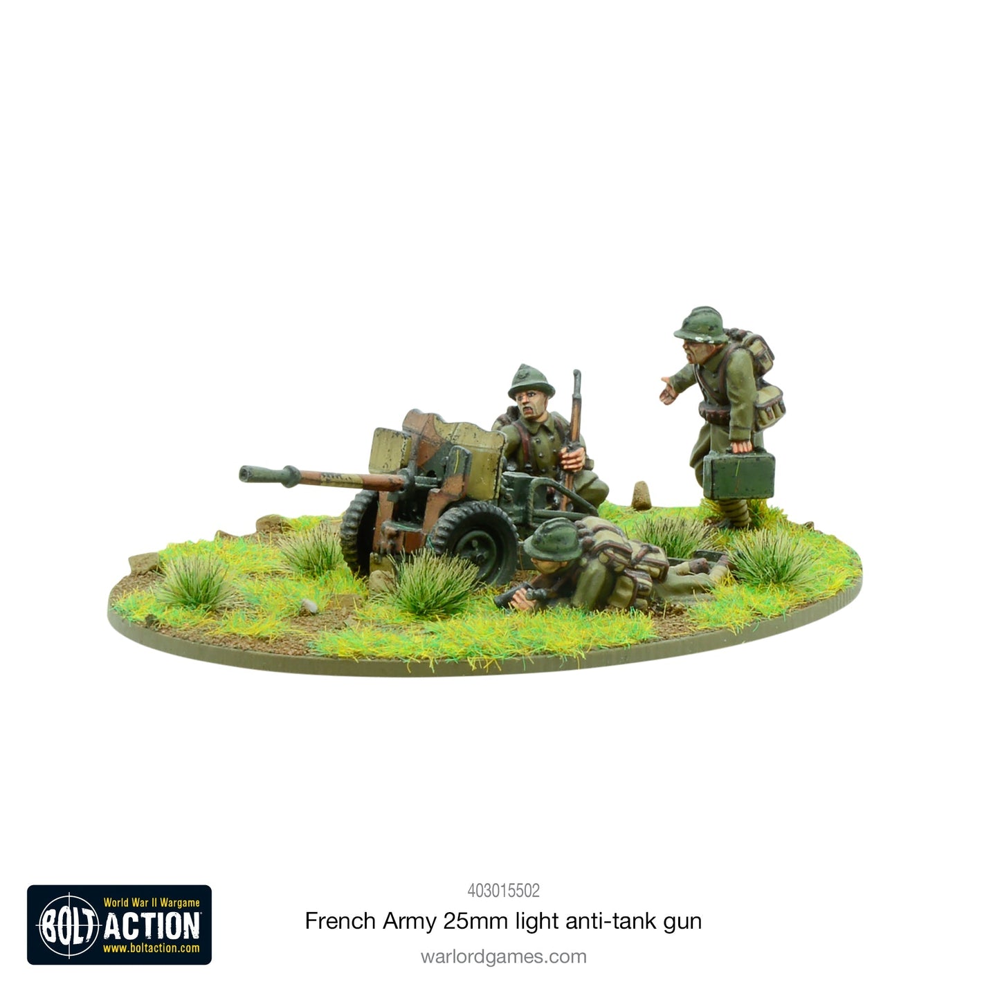 French Army 25Mm Light Anti-Tank Gun ( 403015502 )