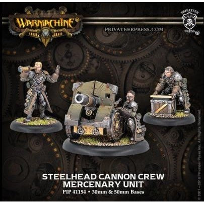 Steelhead Cannon Crew (Resin-Metal) - pip41154 - Used