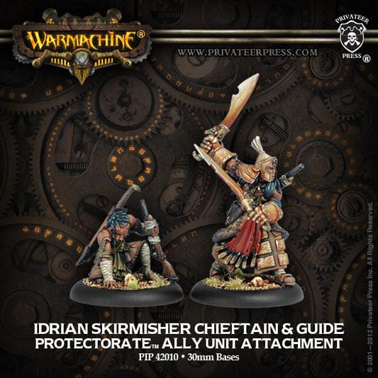 Idrian Skirmisher Chieftain & Guide - pip42010