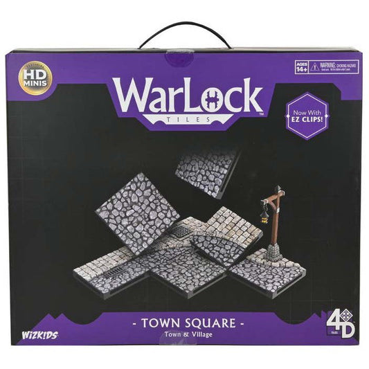 4D Warlock Tiles - Town & Village - Town Square( 16521 )