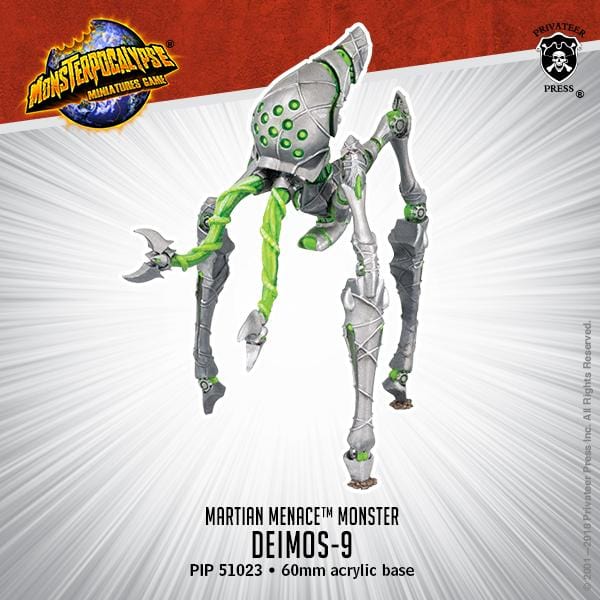 Monsterpocalypse: Martian Menace - Deimos-9 - pip51023