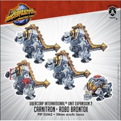 Monsterpocalypse: Ubercorp International - Carnitrons, Robo Brontox - pip51062