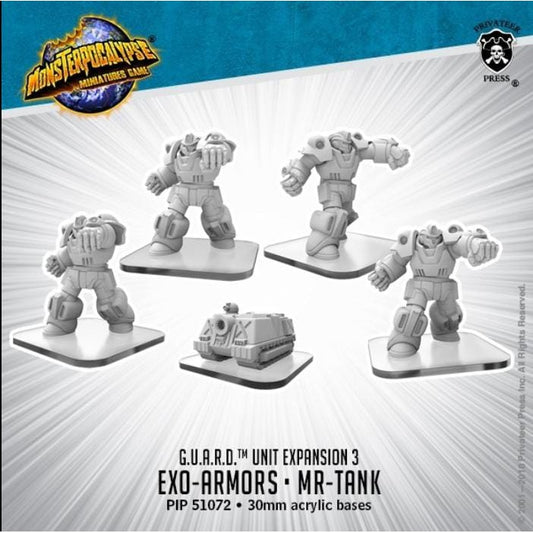 Monsterpocalypse: G.U.A.R.D. - Exo-Armors / Mr Tank - pip51072 - Used