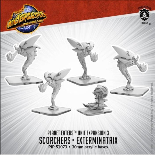 Monsterpocalypse: Planet Eaters - Scorchers / Exterminatrix - pip51073 - Used