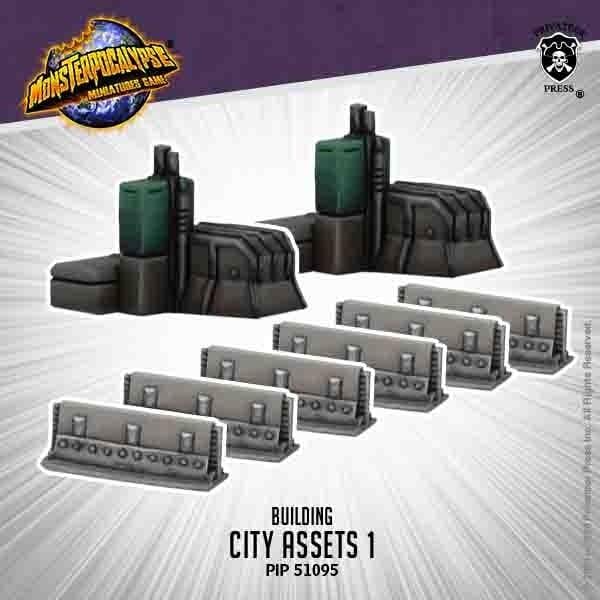 Monsterpocalypse: Building - City Assets 1 - pip51095