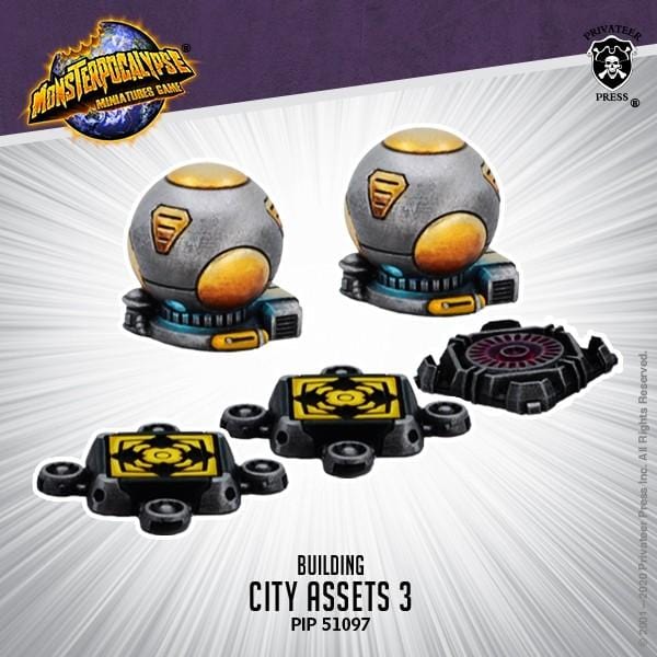 Monsterpocalypse: Building - City Assets 3 - pip51097