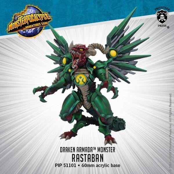 Monsterpocalypse: Draken Armada - Rastaban - pip51101