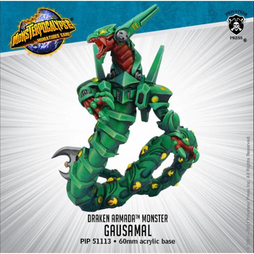 Monsterpocalypse: Draken Armada - Gausamal - pip51113 - Used