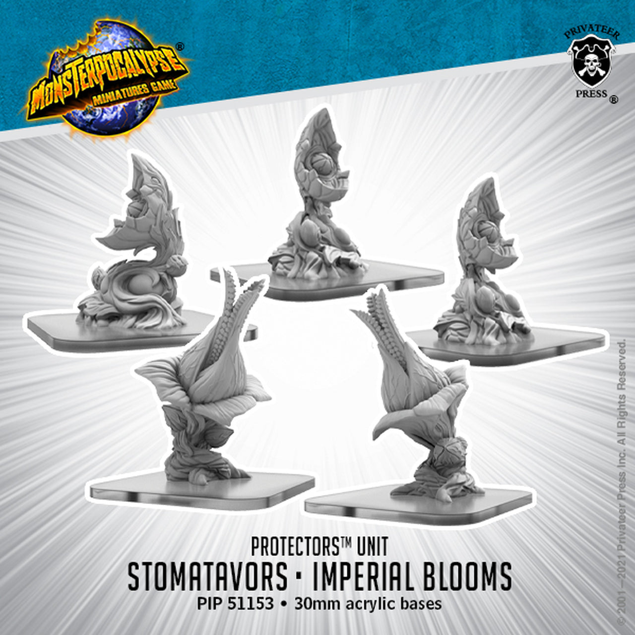 Monsterpocalypse: Vegetyrants - Imperial Bloom - pip51153