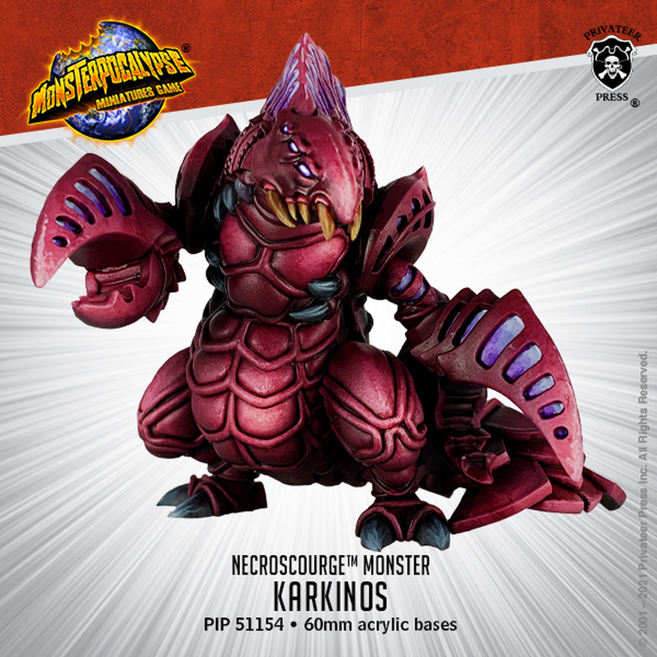 Monsterpocalypse: Necroscourge - Karkinos - pip51154