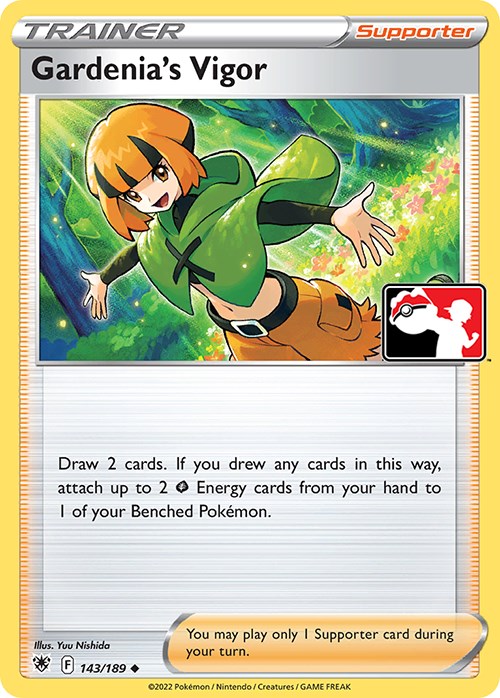 Gardenia's Vigor (143/189) [Prize Pack Series Three]