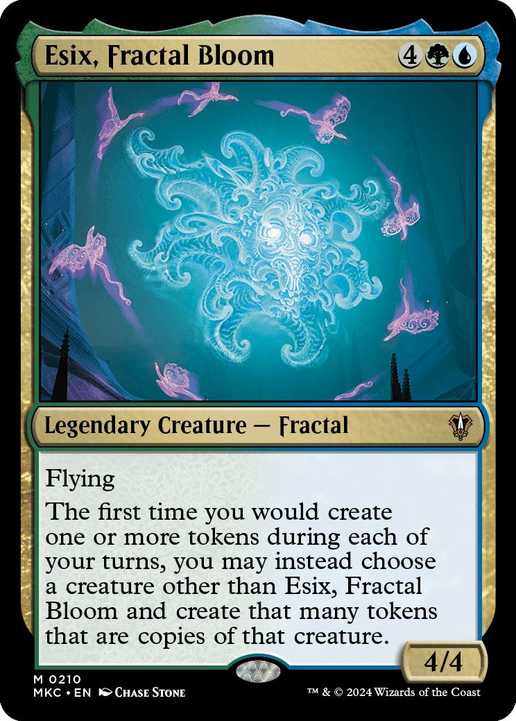 Esix, Fractal Bloom [Murders at Karlov Manor Commander]