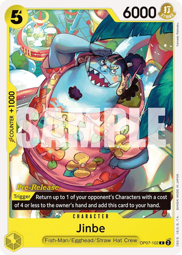 Jinbe [500 Years in the Future Pre-Release Cards]