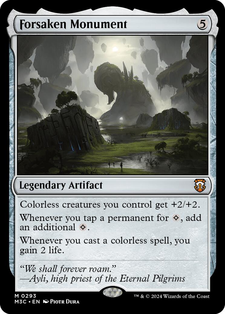 Forsaken Monument [Modern Horizons 3 Commander]