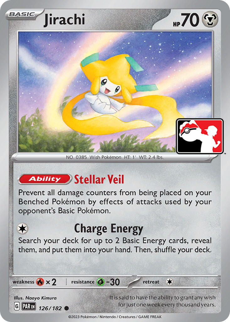 Jirachi (126/182) [Prize Pack Series Five]