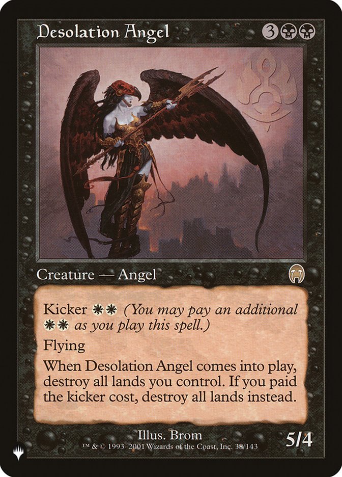 Desolation Angel [The List]