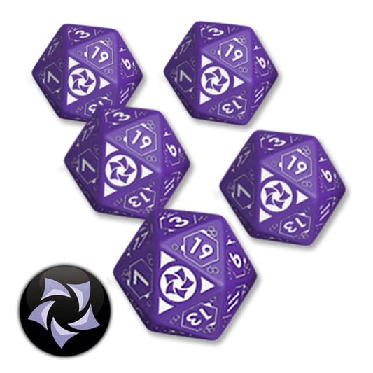 Infinity Combined Army Dice Set (5 D20)