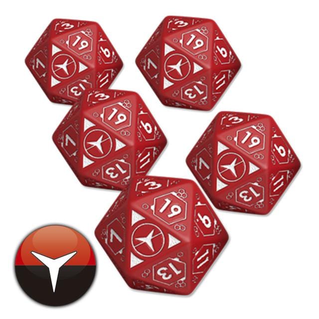 Infinity Nomads Dice Set (5 D20)