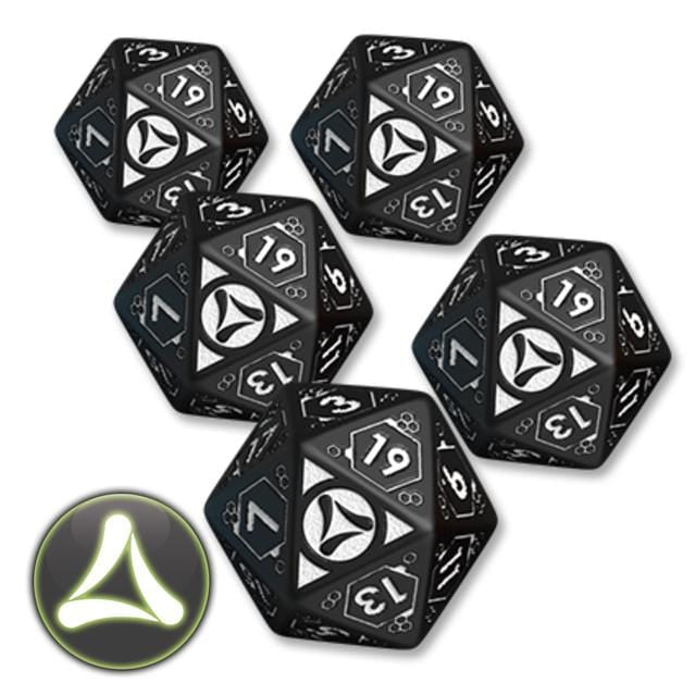 Infinity Tohaa Dice Set (5 D20)