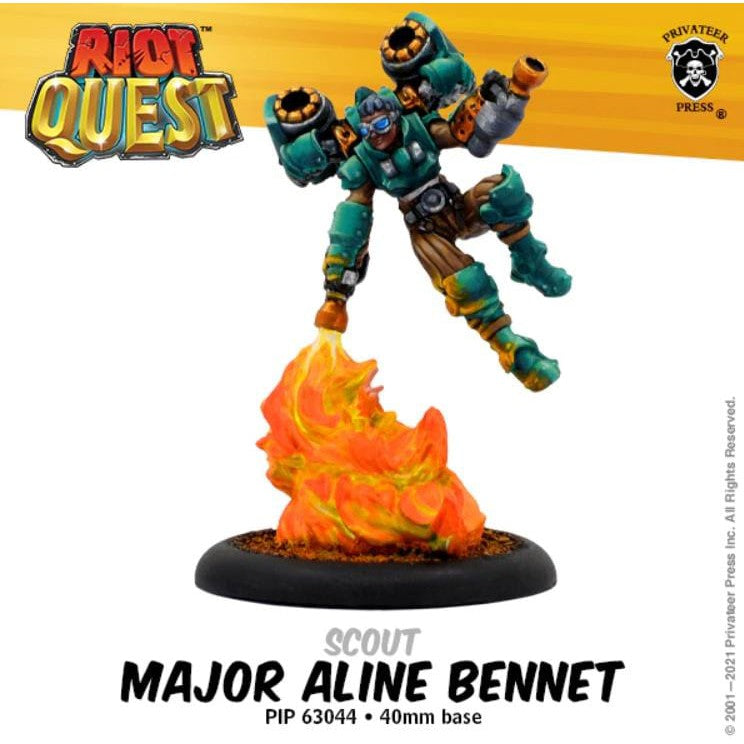 Riot Quest Major Aline Bennet - pip63044 - Used