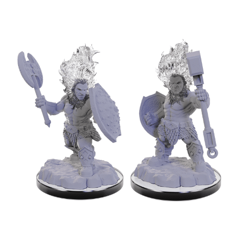 D&D Unpainted Minis - Azer Warrior (90675)