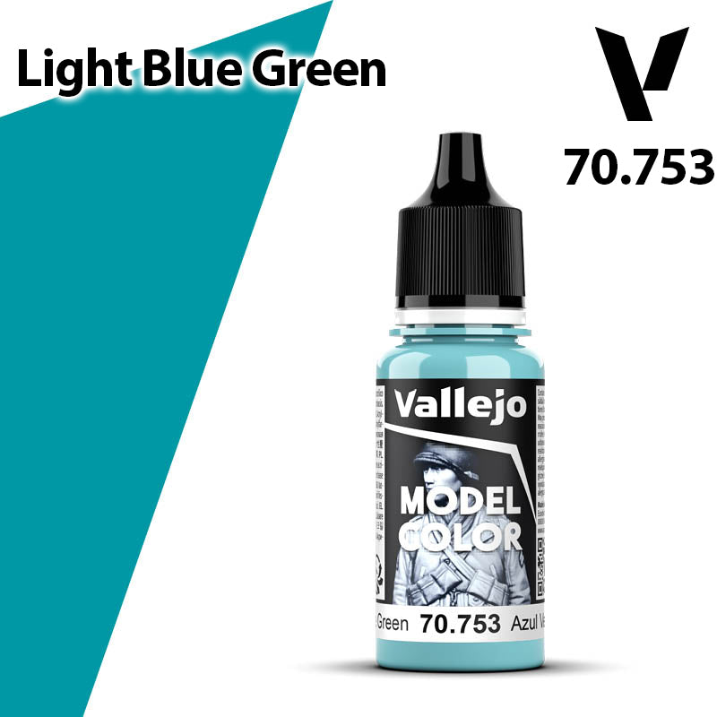 Vallejo Model Color - Light Blue Green - Val70753 (068)