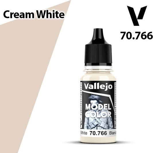 Vallejo Model Color - Cream White - Val70766 (021)