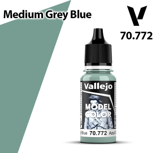 Vallejo Model Color - Medium Grey Blue - Val70972 (171)