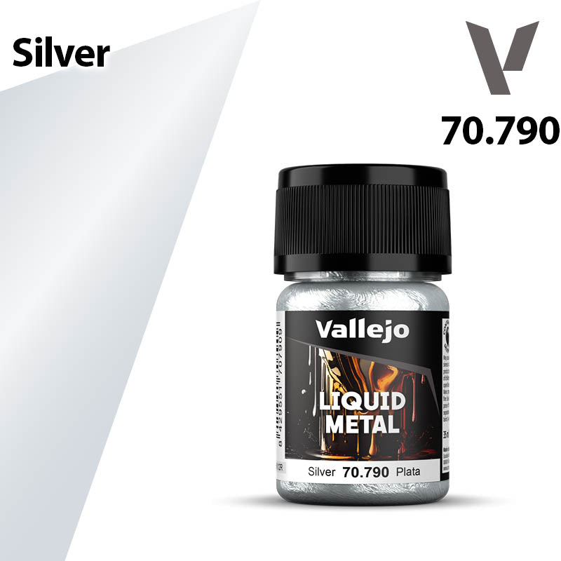 Vallejo Liquid Metal - Silver - Val70790